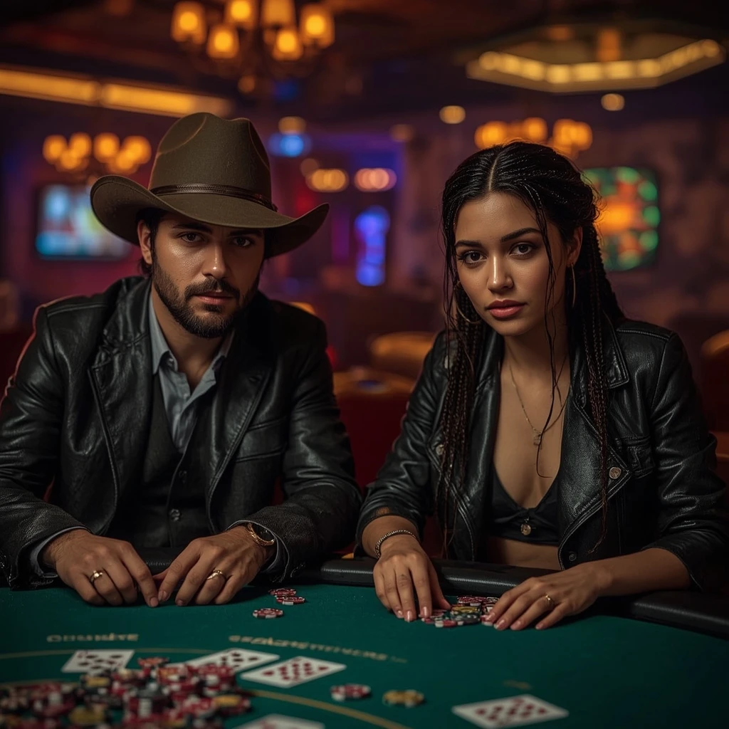 foto de dos jugadores de póker NANOCASINO